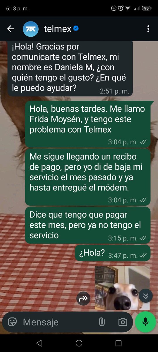 WeeirdFishees's tweet photo. @TELMEXSoluciona ¿Y me van a decir por qué me siguen cobrando si ya cancele el servicio? https://t.co/FNATjREeq4