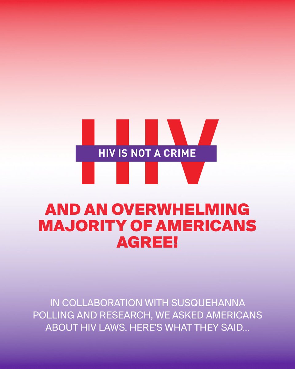 ETAForg's tweet photo. We’re excited to share our latest advocacy resource, featuring key findings from a recent national poll. The message is clear: modernizing HIV laws is a bipartisan issue, supported by Americans across the political spectrum.Dive into the data and see why change is still possible. https://t.co/1WVHqeXIGR