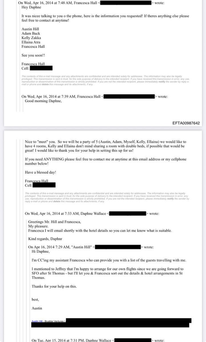 ColinTCrypto's tweet photo. This is crazy.

I knew from about 2015 that Core devs (Bitcoin's main developer team) was compromised and had sold out, but I never imagined the connection went back to Epstein, of all people.

See the emails below between Core devs and Epstein.

THIS is why Bitcoin stagnated on-chain scaling!
THIS is why they forced RBF (replace-by-fee) to eliminate peer-to-peer cash use!

Core devs neutered $BTC on purpose so it wouldn't compete with globalist fiat and banks. Epstein was just the frontman and deal maker for these powerful entities.

The individuals named below (in the emails with Epstein) either founded Blockstream or worked for Blockstream, with funding ultimately via Epstein.

 • Austin Hill: Blockstream co-founder; involved in early entrepreneurship and fundraising.
 • Adam Back: Blockstream co-founder & CEO; cryptography expert, inventor of Hashcash.
 • Kelly Zakka: Blockstream early team associate; possible administrative/support role in founding phase.
 • Ellaina Atra: Blockstream early team associate; similar operational support during startup.
 • Francesca Hall: Blockstream co-founder & Team Coordinator/Operations Manager; handles coordination with 11+ years at the company.