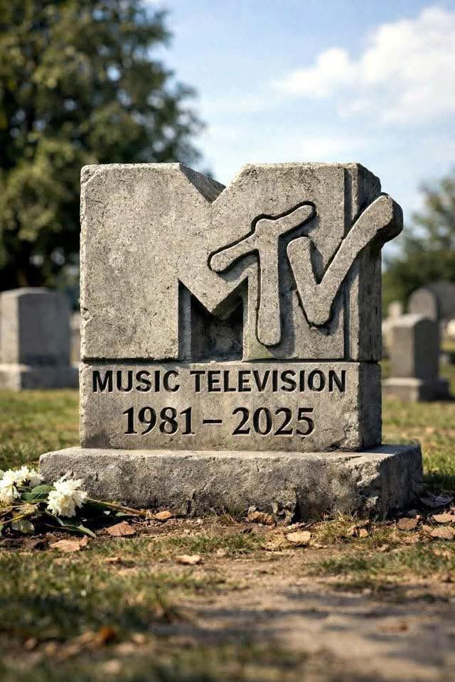 Imágenes que entristecen 
“MTV cerró oficialmente ayer sus canales de música 24 horas. Finalizaron su última emisión con «Video killed the radio star» de The Buggles, el primer vídeo emitido por MTV el 1 de agosto de 1981.” Vía <a href="/80s_Kidz/">80s Kidz</a>