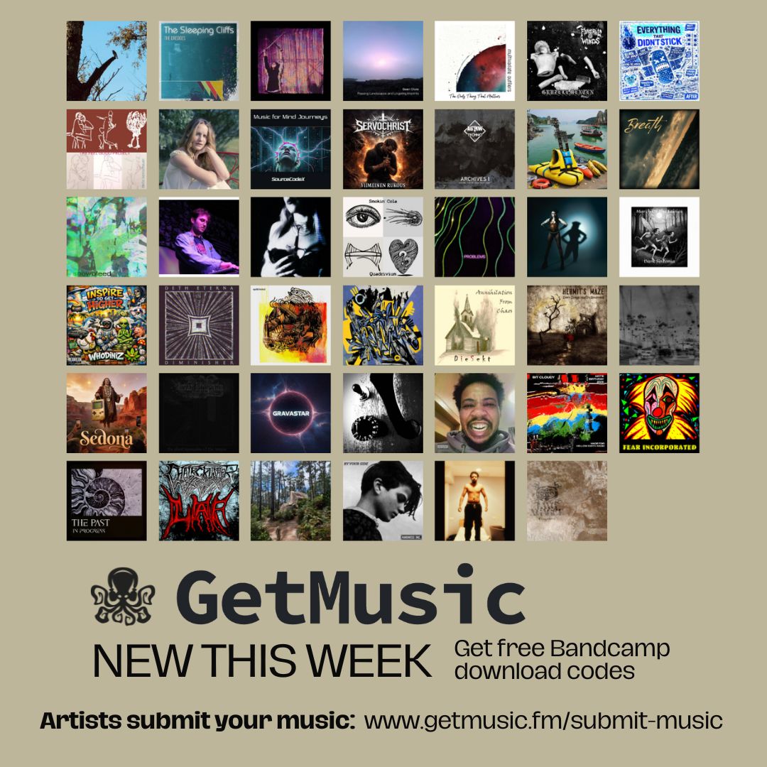 GetMusicfm's tweet photo. New this week

@splendidula1 @DinoDiMuro @SourceCodeX @smokincola @whodiniz @HermitMaze @chaunconscious

#ambient #electronic #experimental #alternative #rock #drone #techno #noise #indie #electronica #industrial #synthwave #idm #instrumental #punk #pop #metal #downtempo #cinematic #shoegaze

https://t.co/GI4C2V6vCs