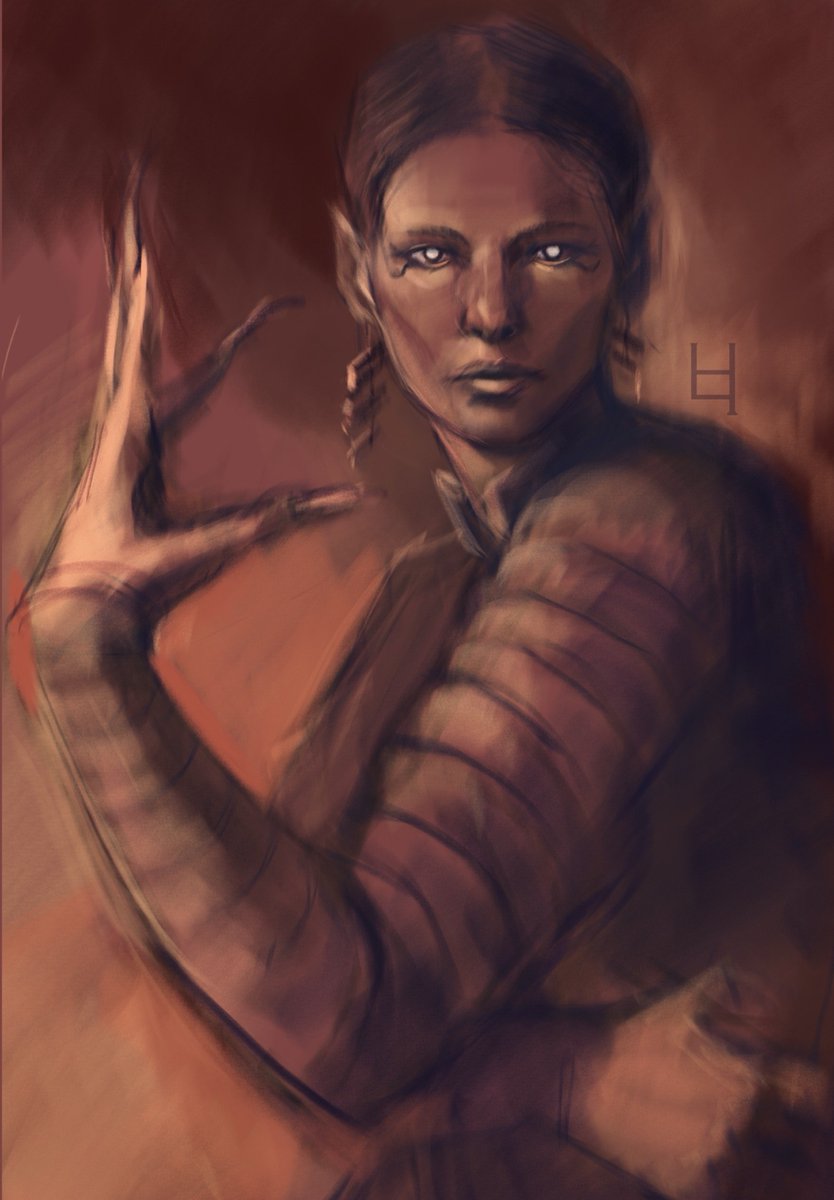 Her. 

Song: Prisoner of Your Eyes by Judas Priest.

#dawnwalker #thebloodofdawnwalker #fanart #digitalart