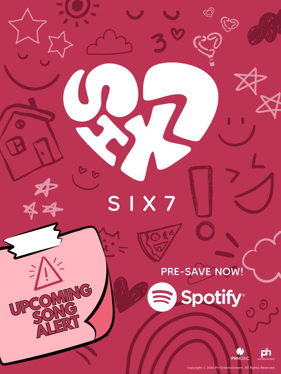 Sparkle_GMA's tweet photo. Rainbows, are you ready for Six7? Cloud 7โs latest single is coming! โจ
๐ง Pre-save now on Spotify:
https://t.co/LRYeZluegS.
#Cloud7_PH https://t.co/F8x4upZZSo