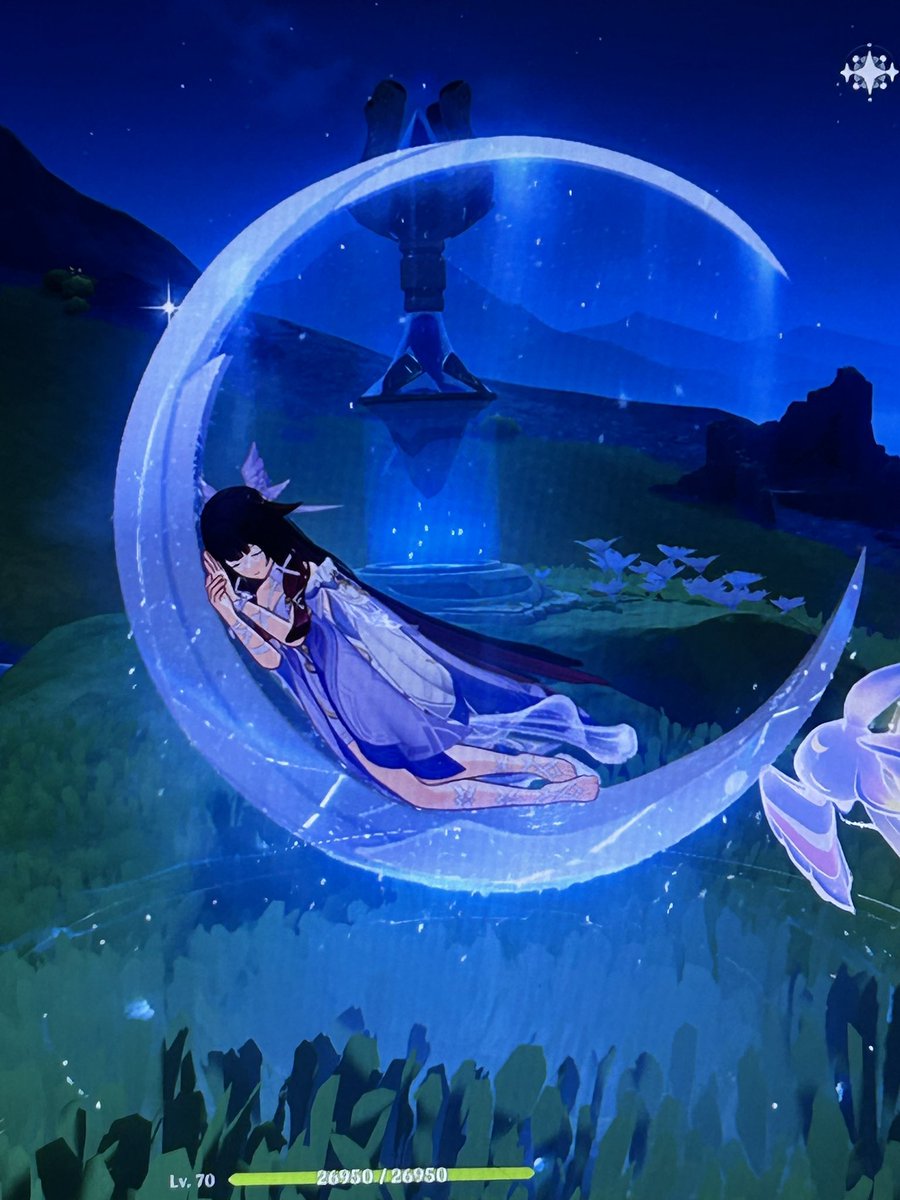 Tbh same. I too want to fall asleep and float on a moon 🌙