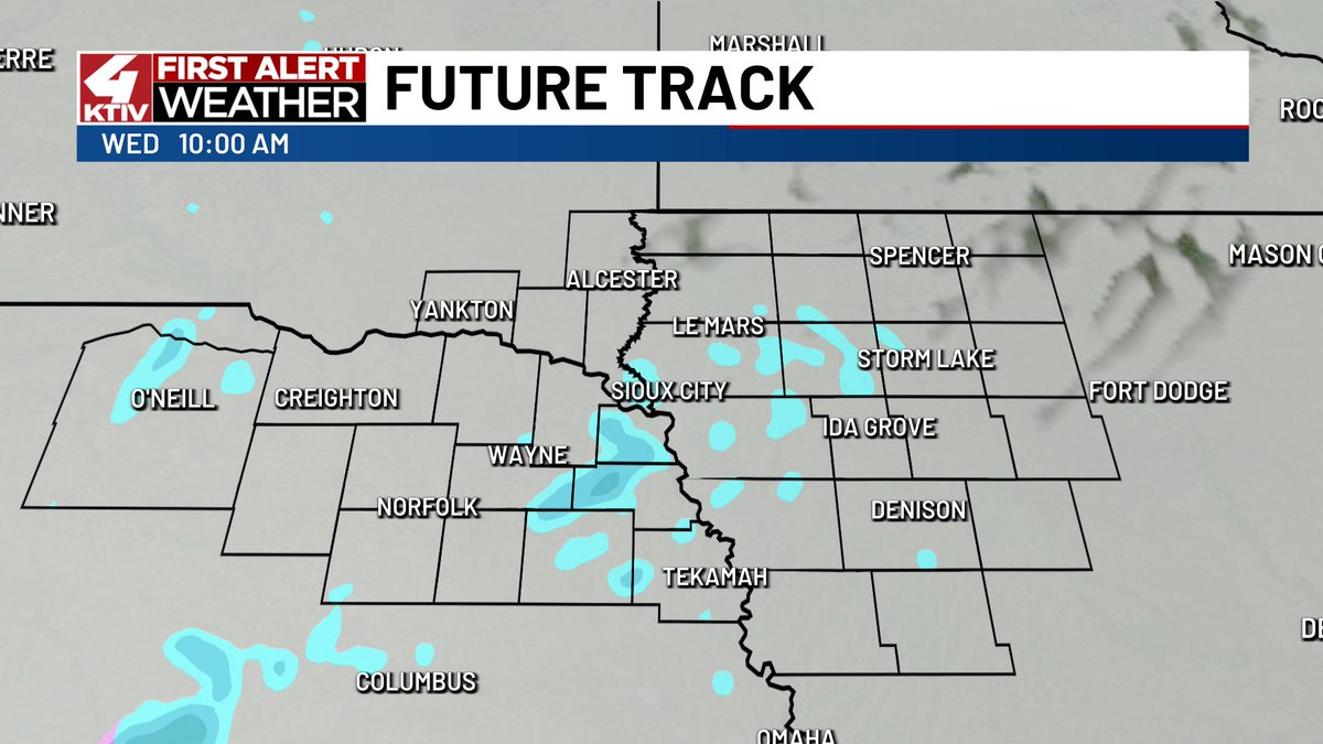 A little light snow drifted through the region today and we could see a bit more into Wednesday morning. But then warming takes over!

You can see how much warmer the forecast gets here ktiv.com/2026/02/03/lit…