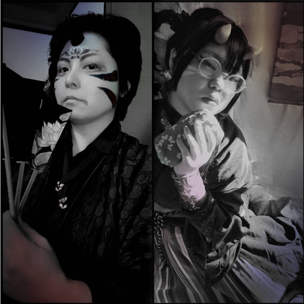 昨日の鬼ぐるこありがとうございました👹
都会のぎゃる(<a href="/akigusa_oto/">秋草おと</a> )と島役場のおぢです