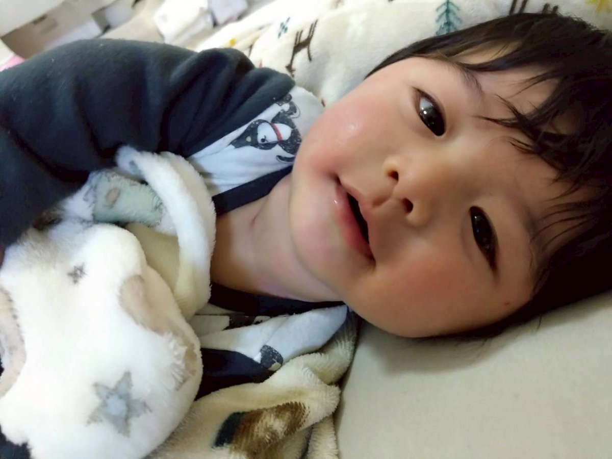 DAIBUSOU's tweet image. ベビ丸と朝からキャッキャっ言いながら一緒に遊んでます٩( 'ω' )و

こんな髪生えてるけどまだ4ヶ月なのです👶
#ベビ丸冒険記