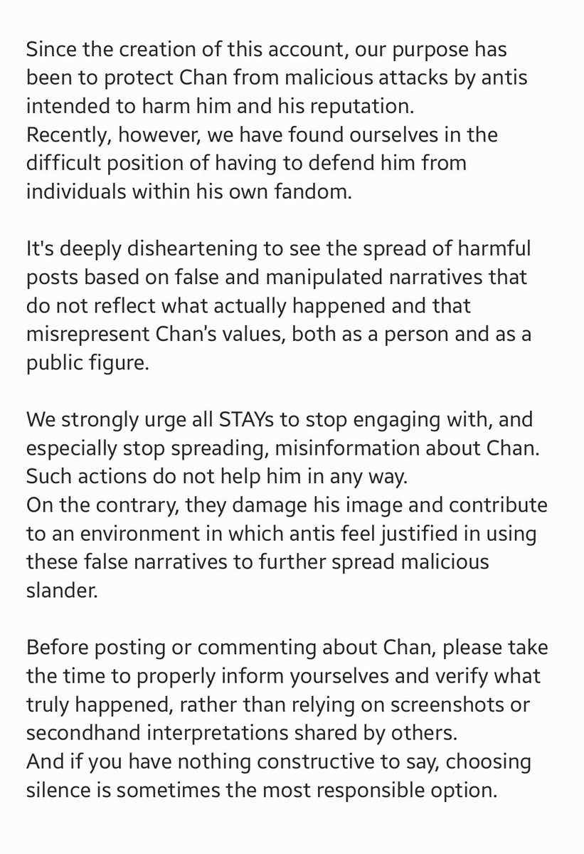 Bang Chan Protection tweet media