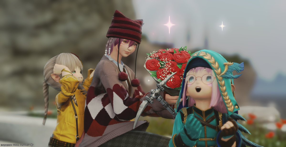 FCのかわいいララちゃんたち🐾 いつもありがとう🥀 #FF14SS