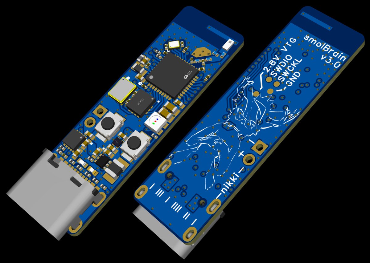 nikki__uwu's tweet photo. my smolBrain slimeVR trackers are out on git. Feel free to check it out, i've tried to make schematic and description as detailed as poosible, i hope some one will find it usefull.
https://t.co/DqtGi16lx4 https://t.co/O2d1Q5cHmX