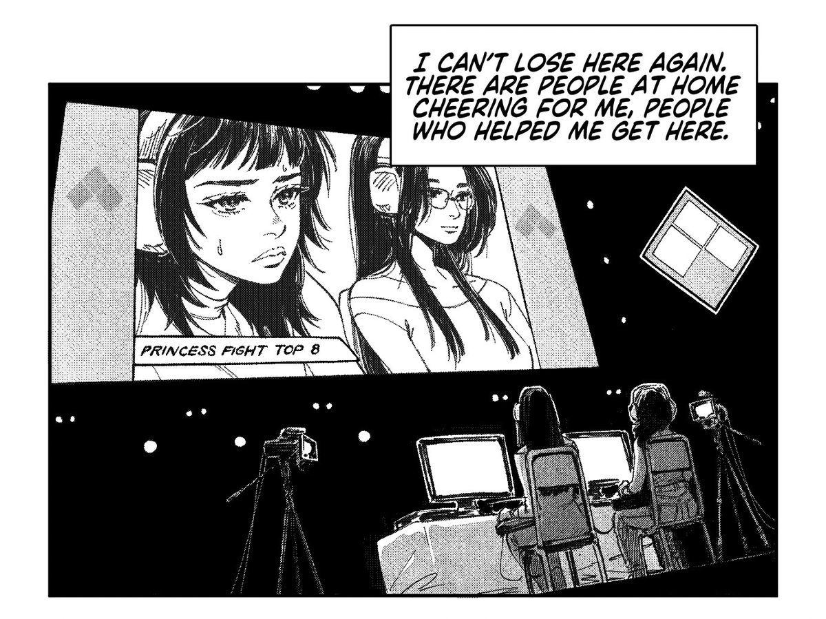 🪽ANGEL ARCADE #1: MIRACLE 🪽

It's soft launch day for my new comic series! This isn't a sports story about winning, but a collection of cherished memories, observations, myths, and celebrations of the "community" aspect of "fighting game community."

#angelarcade 