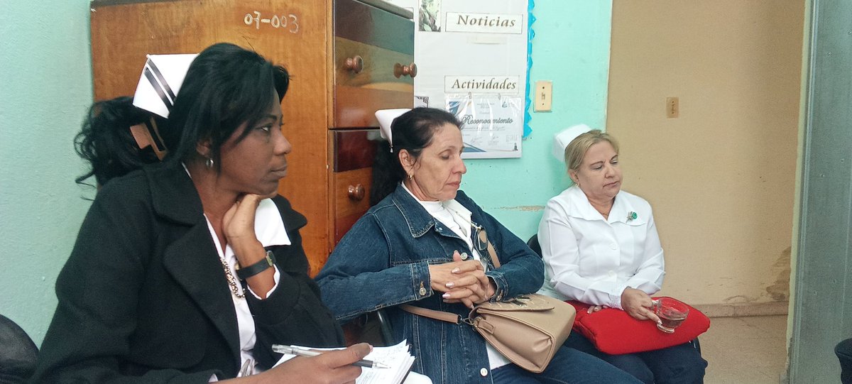 Hoy en visita al policlínico Piti Fajardo de Las Tunas
