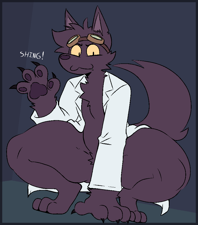 He's just being dramatic. All he saw was a ritz cracker