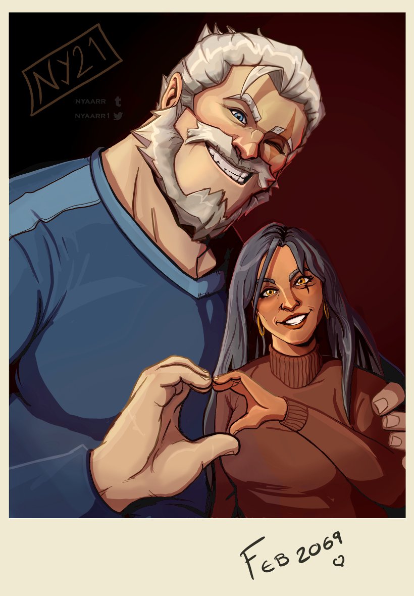 chiniaaa's tweet image. Hello Anahardt lovers, I'm showing you my favorite art!! Bcs ANAHARDT IS THE BESTT &amp;lt;3
#Anahardt #Overwatch2 #AnaAmari
Artist: whimsywimp/ufficiosulretro/nyaar/no artist found:(