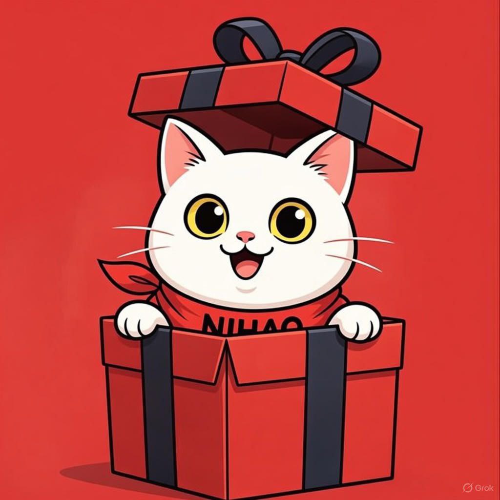 Nihao Cat on SOL (NIHAO)

Currently low mc right now and Active community, NIHAOCAT is stepping into the year loud, confident, and ready to ride the wave of attention that Chinese New Year naturally brings!
t.me/nihaocatsolana…
x.com/nihaocatsolana