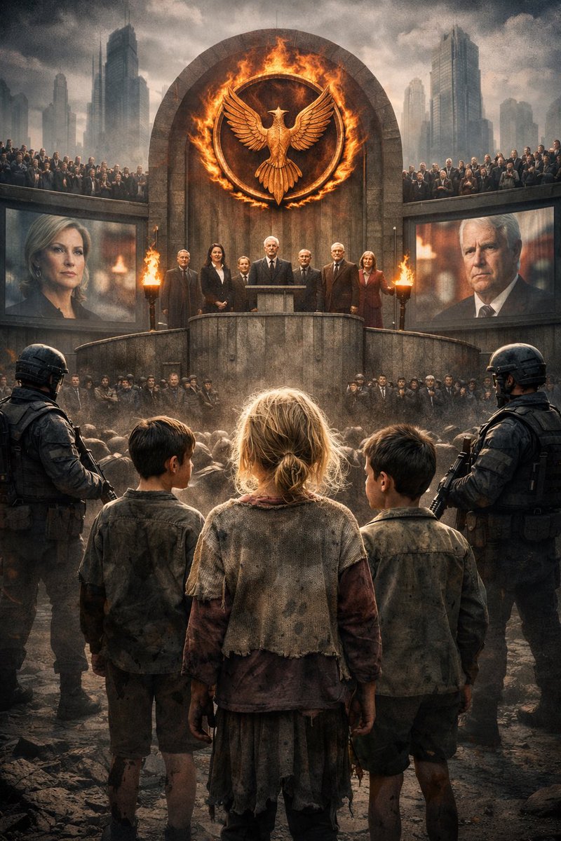 🔔 At this point, it’s obvious that our government is running a real-life Hunger Games, except the victims aren’t fictional.

They’re children!!!

Predators are protected. Files are sealed. Powerful people are insulated while the innocent are sacrificed and forgotten.

And these