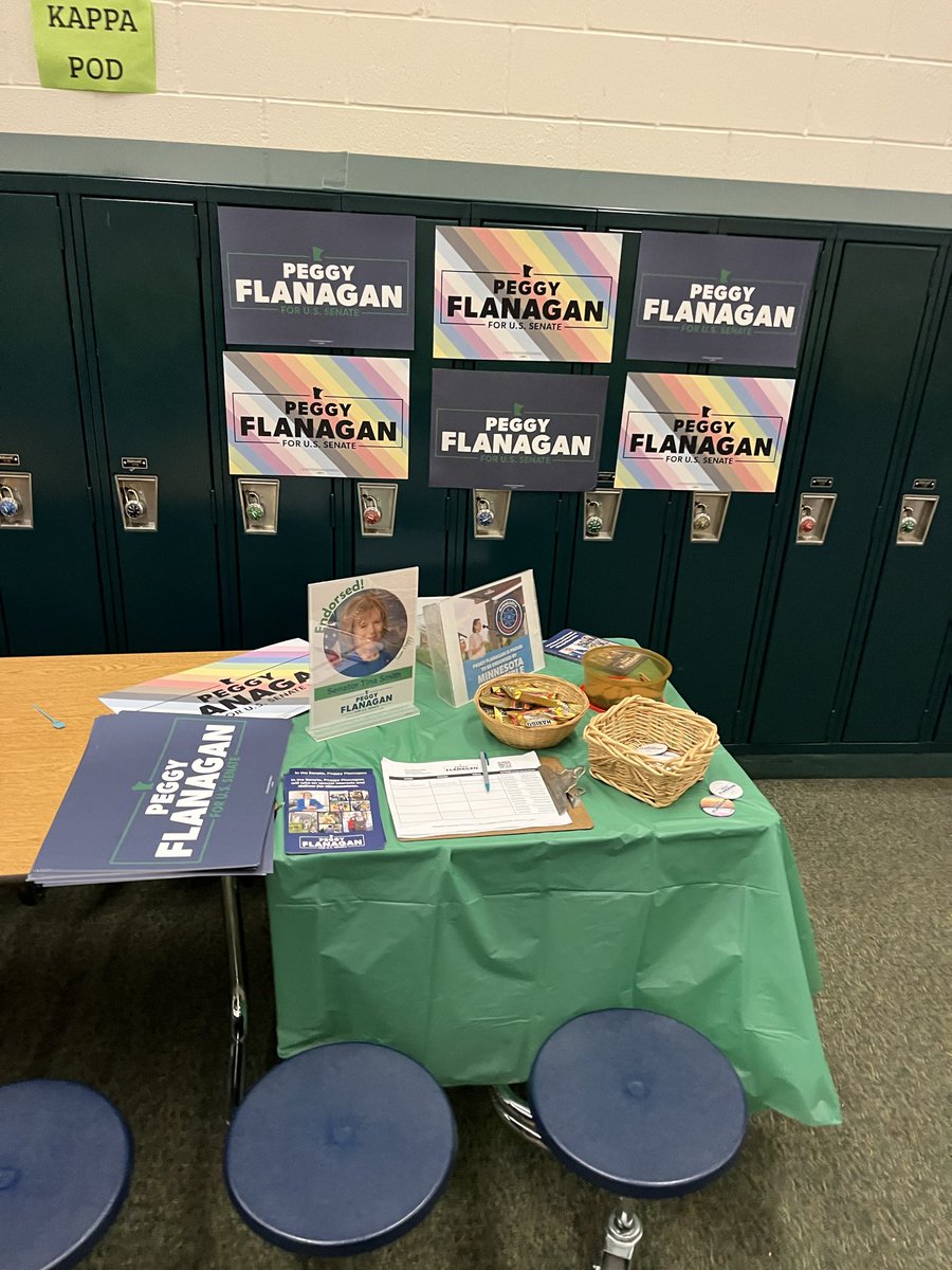 rossdybvig's tweet photo. All setup and talking to DFLers in Beltrami county about @peggyflanagan! People here are fired up for Peggy and having a fighter for working people in the U.S. Senate! #MNSEN #DFLCaucus https://t.co/ibPGlD0gue