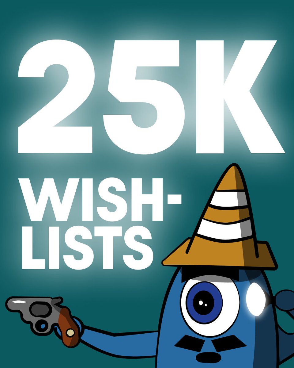 autotrophgames's tweet photo. Big milestone for us today. Wishlist Haunted Heist on Steam if you haven’t already! https://t.co/Es4ana6YeP