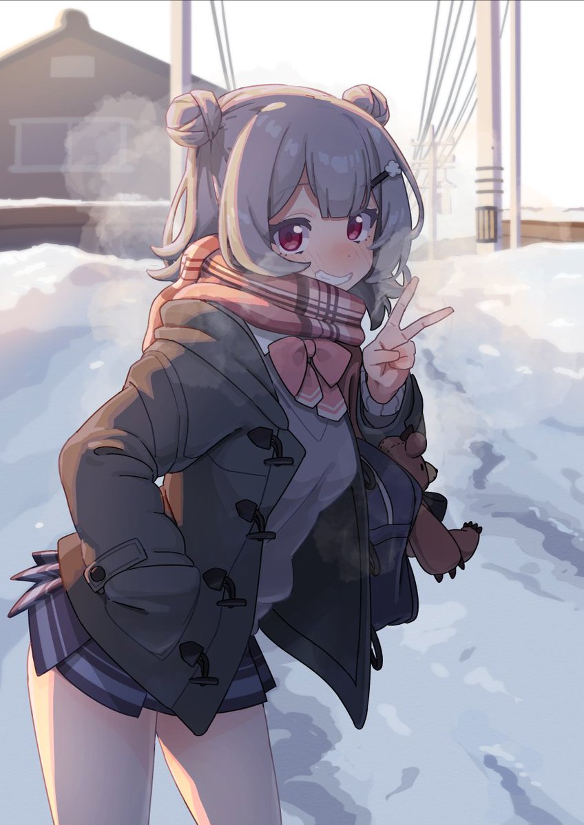 下校中に遭遇した小春がめっちゃ楽しげで無限に話しかけてくる。 