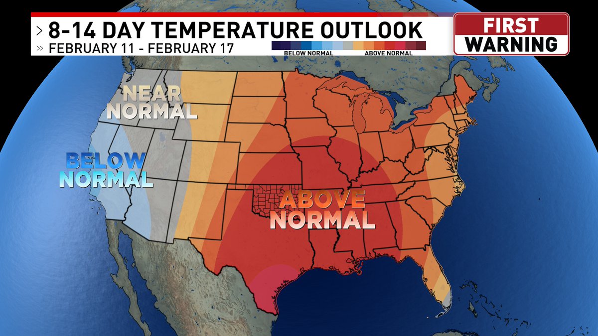 Wednesday will likely be the coolest day over the next week and a half. We'll be spending a lot of time in the 60s and 70s going into the later parts of next week!
#okwx