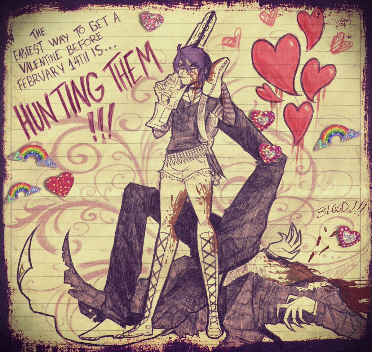 Valentine's Day is coming guys #MDvampireAU