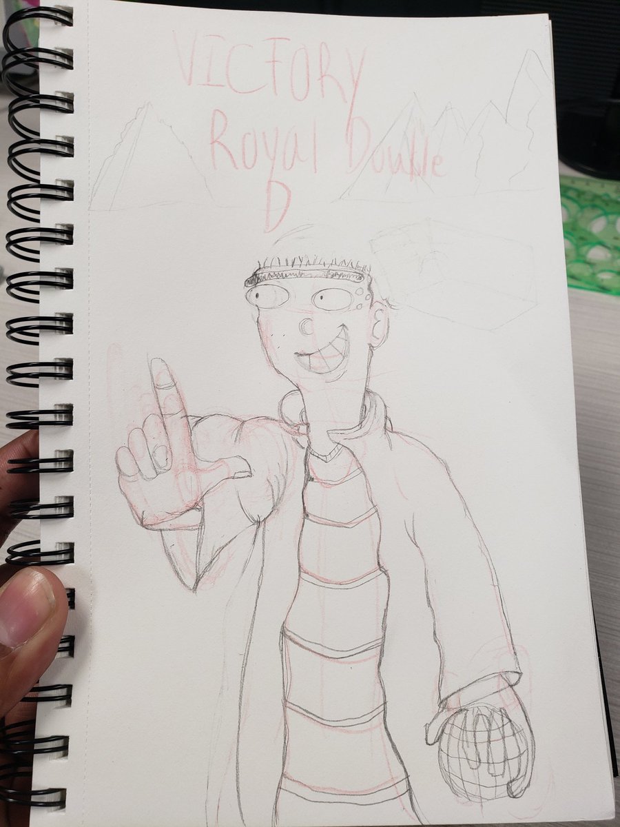 I kinda used my hands but the proportions look off. Ed in fortnite has been fun.