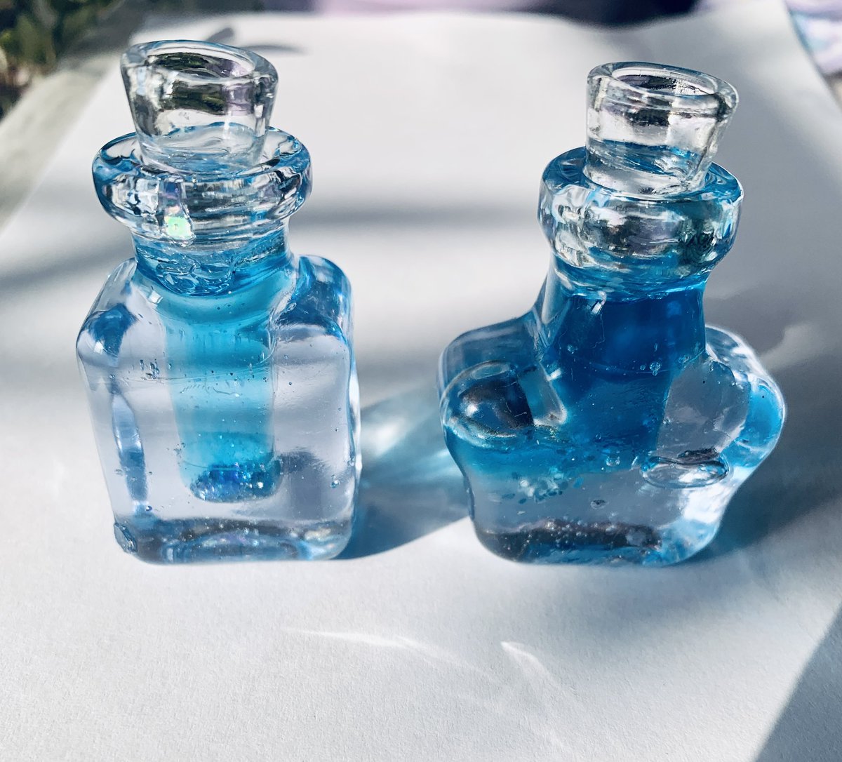 撮った写真📸 モチーフは全て自作したレジン作品です！ 作ったレジンの