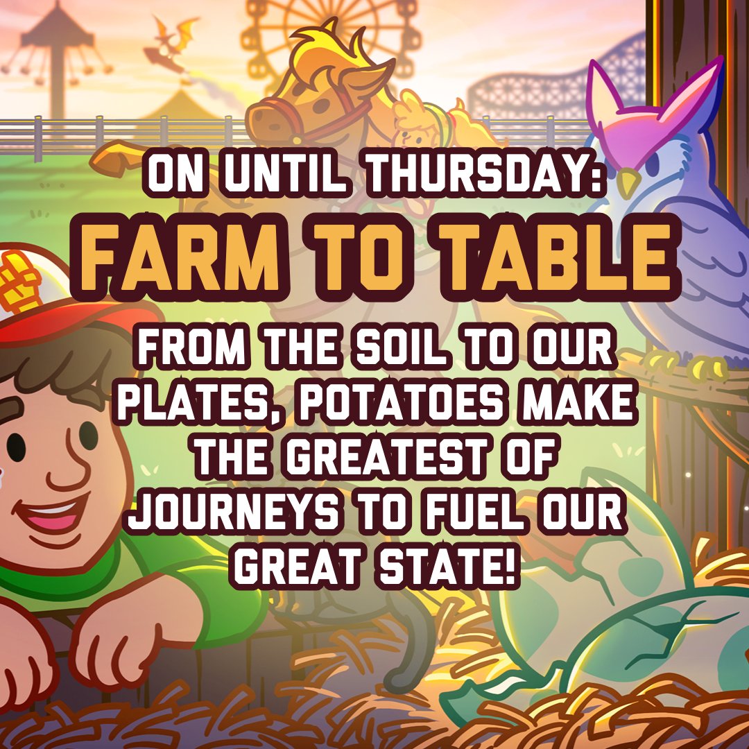 🧑‍🌾 The Farm to Table event is on until Thursday! PLAY NOW and learn how the glorious potato fuels our Comrades: bit.ly/AdComTWDL  🧑‍🌾🤠