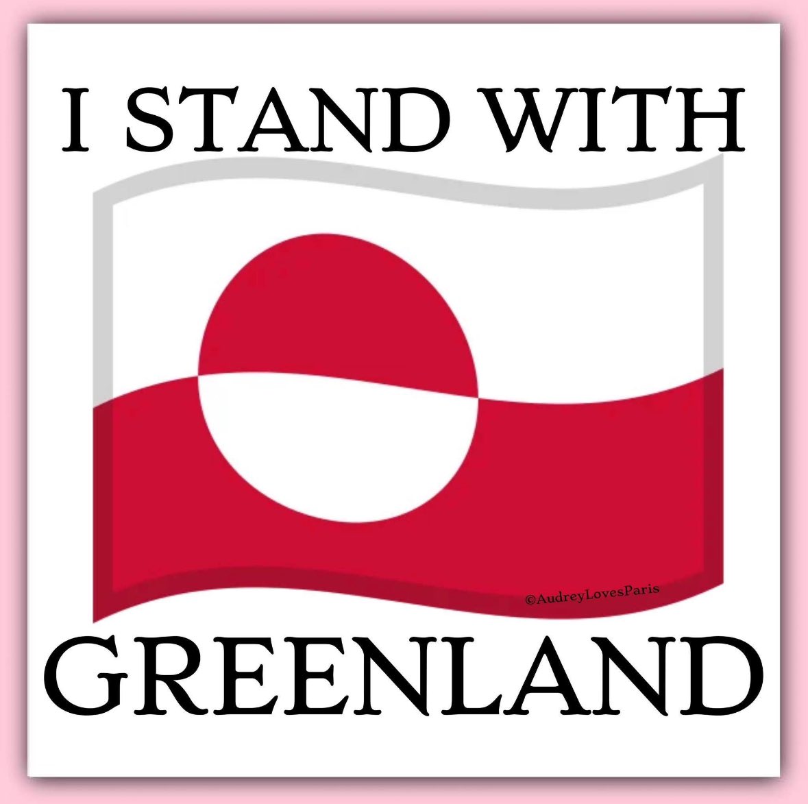 OlenaRohoza's tweet photo. Can we get 5000 people to reply “I stand with Greenland 🇬🇱”?

Yes or No? https://t.co/rjnYkjvy6x