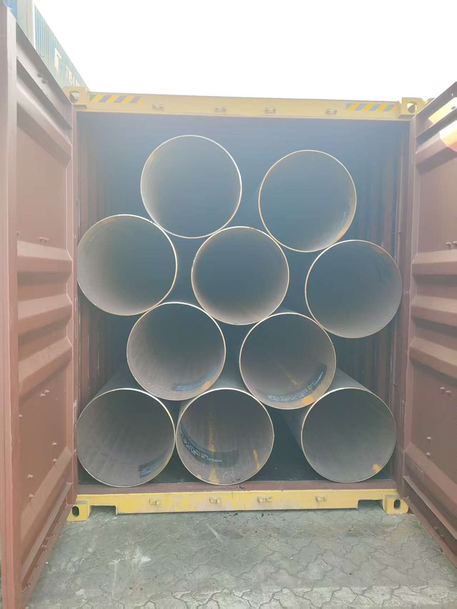 BotopSteel's tweet image. Shipment of API 5L Grade B LSAW Steel Pipe💯
If you want to know more information, you can contact us:
📩 sales@botopsteelpipes.com
☎ Whatsapp:008613463768992
🌐 botopsteelpipes.com
 #api5l #linepipe #api5lgrb #api5lgradeb #steelpipe #botopsteel #manufacturer #supplier