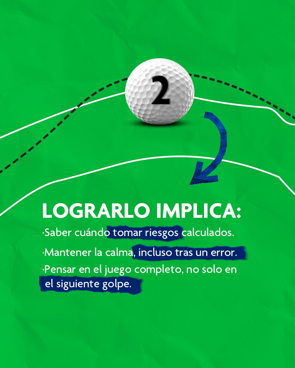 ipade's tweet photo. Birdie en un par 4: en teoría simple, pero va mucho más allá... como tu liderazgo 🧠⛳

• Construye un plan de juego estratégico.
• Ajusta su táctica ante la adversidad.
• Ejecuta con consistencia y claridad mental.

#IPADE #IPADEInvitational #ComunidadIPADE https://t.co/c8kInUAJWw