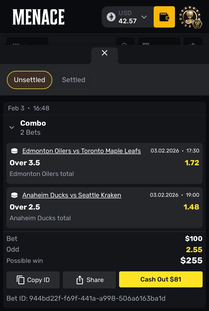 StellBets's tweet image. Play of the day on @menacedotcom 

Quick 2 way so I can fill up the gas tank 

$25 giveaway for someone who interacts with this post if this hits 

Good luck