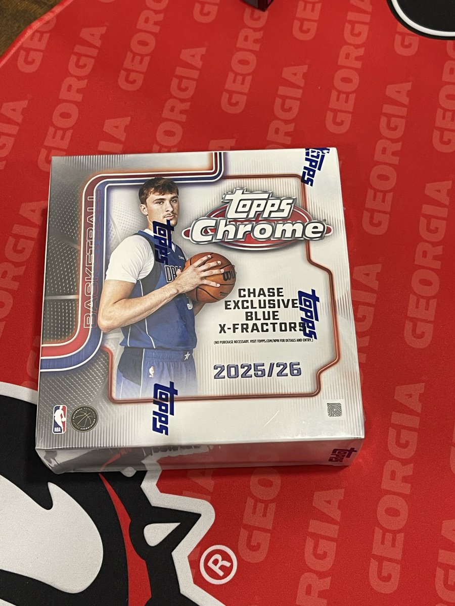 Here is your daily confirmation that cards are too expensive in 2026. Went to the store today and as I was checking out, conveniently by the cards, I turned and grabbed this Chrome Mega. Then this exchange:

Cashier - “Oh, had to get some cards?”

Me - “Couldn’t help myself - I