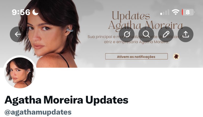 Agatha Moreira Updates tweet media