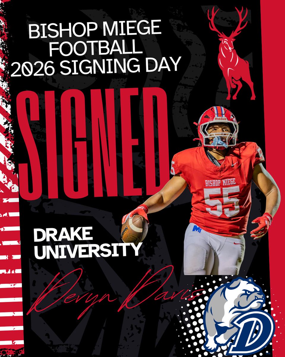 coachjonholmes's tweet photo. Excited to honor our @BishopMiege_FB signees tomorrow. Ceremony will take place after school in the Auditorium. Come out and celebrate Devyn and Graham. #WeRMiege https://t.co/1osXFSr8qm