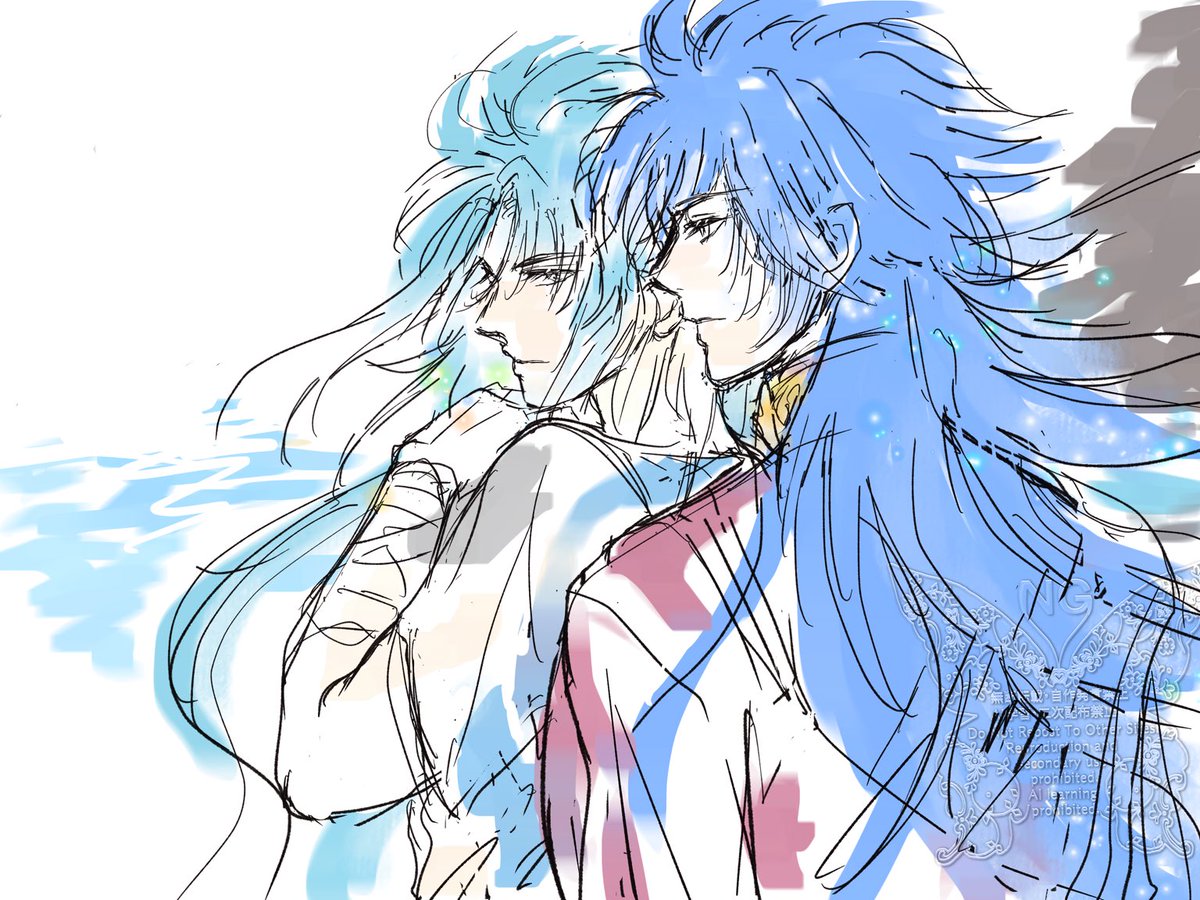 x.com/lavenderkimi13…
#100日チャレンジ　228日目
#絵描きさんと繋がりたい
#みんなで楽しむTwitter展覧会

サガとカノンのアンケート有難うございます
引き続きどうぞよろしくお願いします🙇

朝活
双子座　
アイビスはやっぱり描きやすいなー