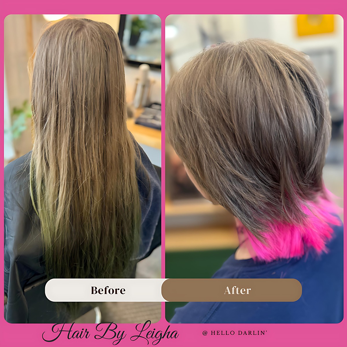 hellodarlinak's tweet photo. From grown-out to glow-up
A fresh cut, seamless blend, and a little pop of fun makes all the difference.
Hair by Leigha 
#HairByLeigha #HelloDarlin #BeforeAndAfterHair #HairTransformation #HairBlend #ModernHair #PopOfColor #SalonLife #AlaskaHair #907Hair #WasillaHair #ShortHairGoals #HealthyHair #FreshCutFeels