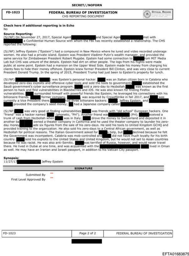 Bracesco2023's tweet photo. FBI: PAPA FRANCISCO HACKEO A EPSTEIN https://t.co/jpyws3irSW