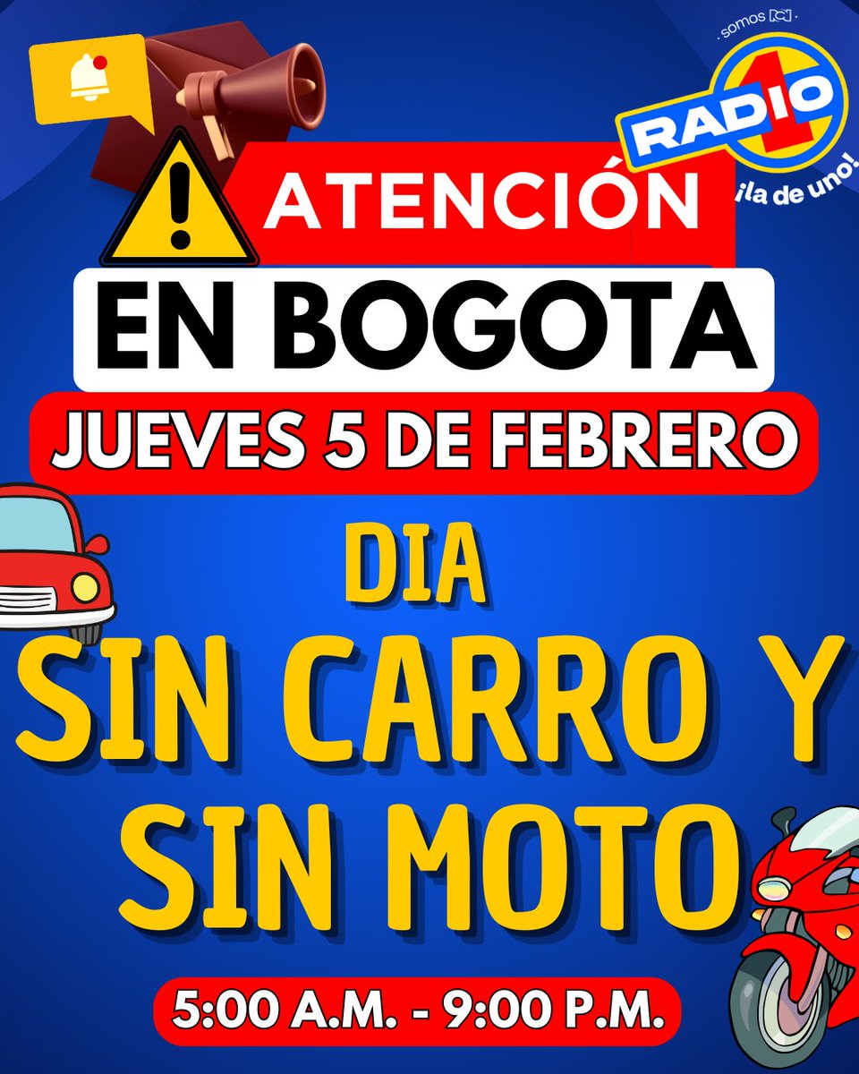 #Movilidad De acuerdo con la Alcaldía Mayor de Bogotá, entre las 5:00 de la mañana y las 9:00 de la noche.

#bogota #bogotacolombia