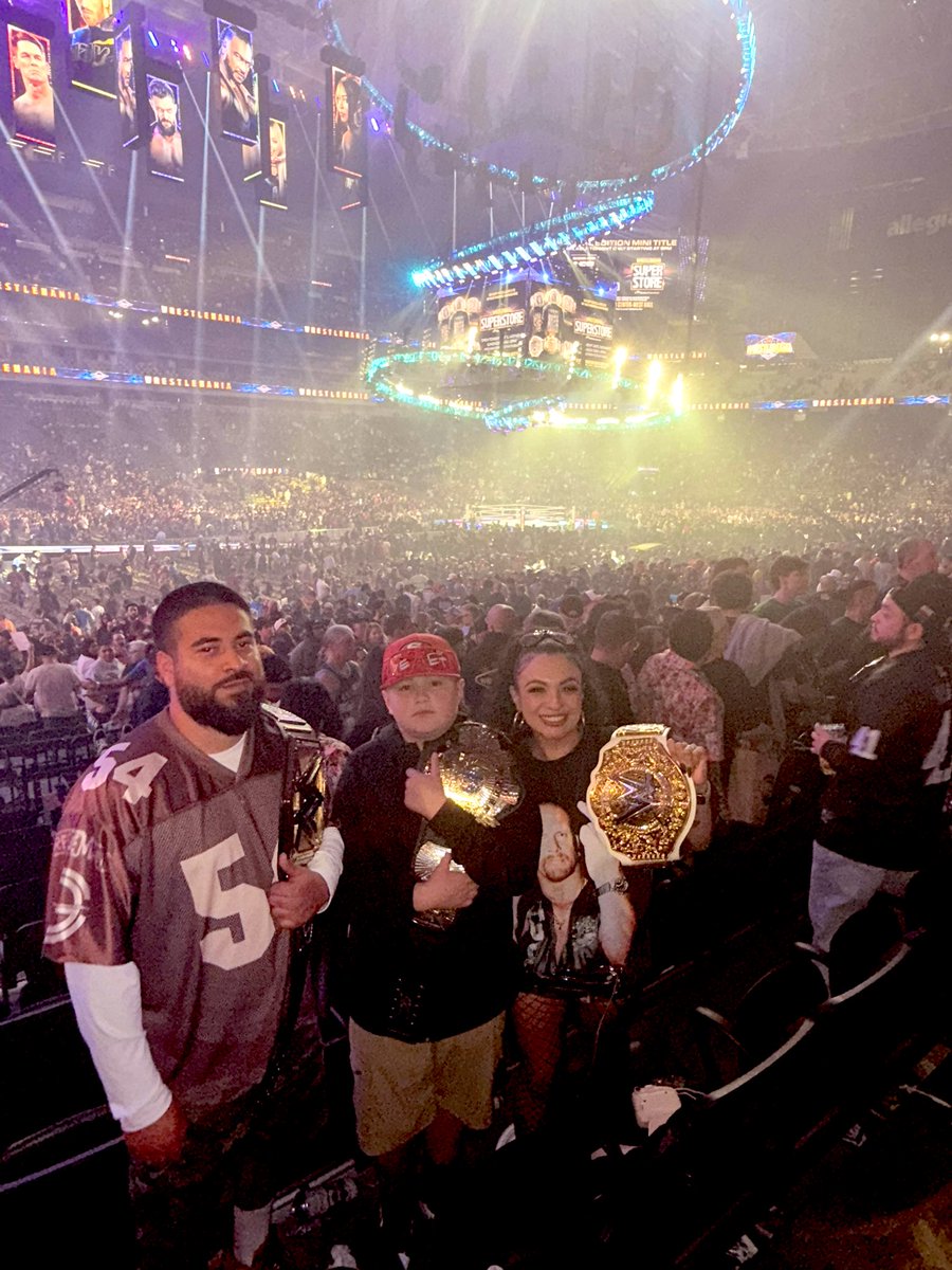 #WrestleMania41 
Ft <a href="/DNas/">Denim Nastee</a> 

Wasn’t gonna do it fam but tickets are cheaper hahaha we out orrrrrrrr 😫😭

Ok im gonna make a TikTok tonight like everyone does and someone is gonna get me noticed. Please. I need front row 🥹
<a href="/WWE/">WWE</a> 
<a href="/WWERomanReigns/">Roman Reigns</a> 
<a href="/CodyRhodes/">Cody Rhodes</a> 
<a href="/steveaustinBSR/">Steve Austin</a>