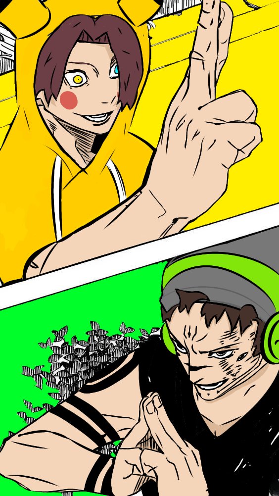 obito20987737's tweet image. transforme a gojo y Sukuna en soaring y Michu