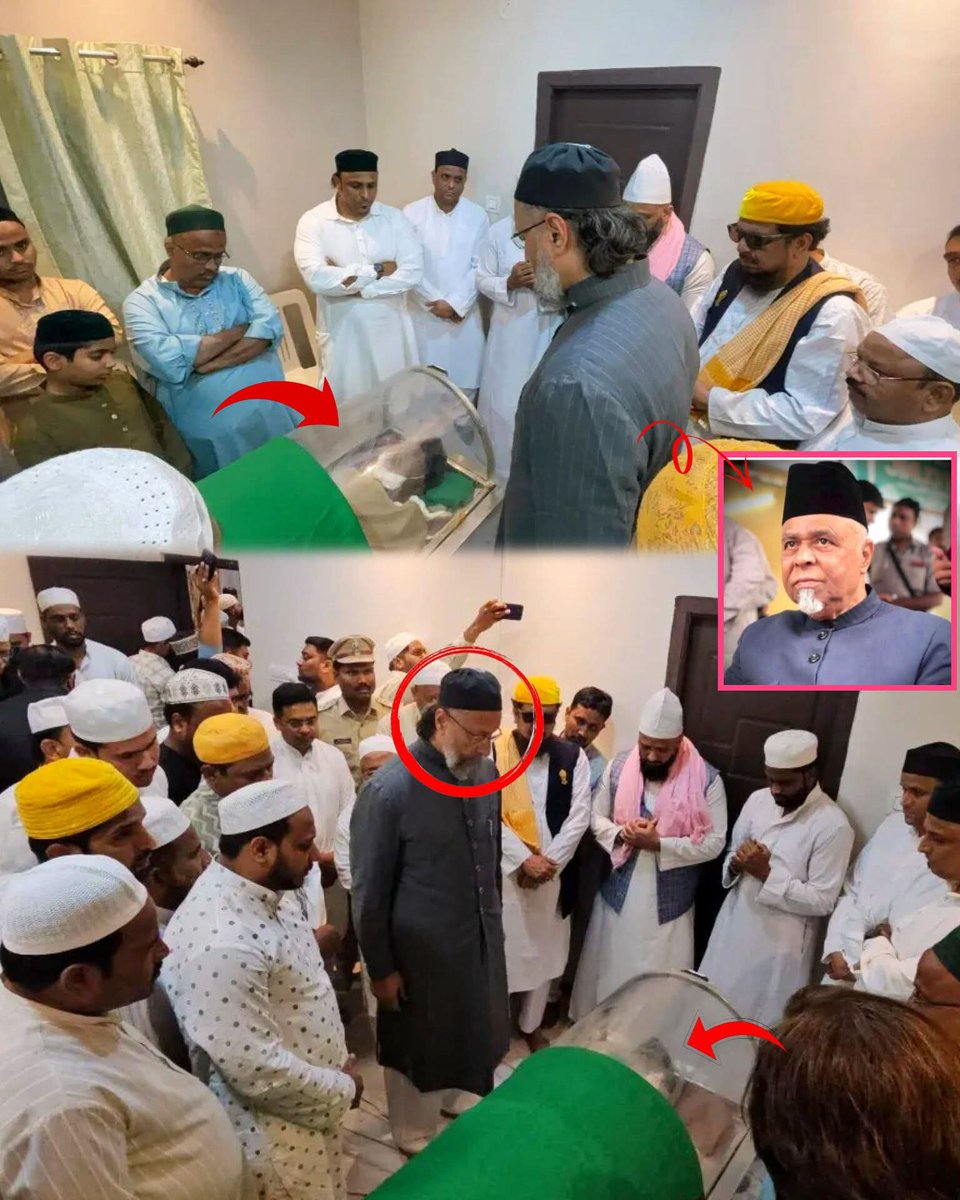 AIMIM General Secretary Syed Ahmed Pasha Quadri ka inteqal | Taaziyat ke liye unke ghar pahunche Barrister Asaduddin Owaisi.