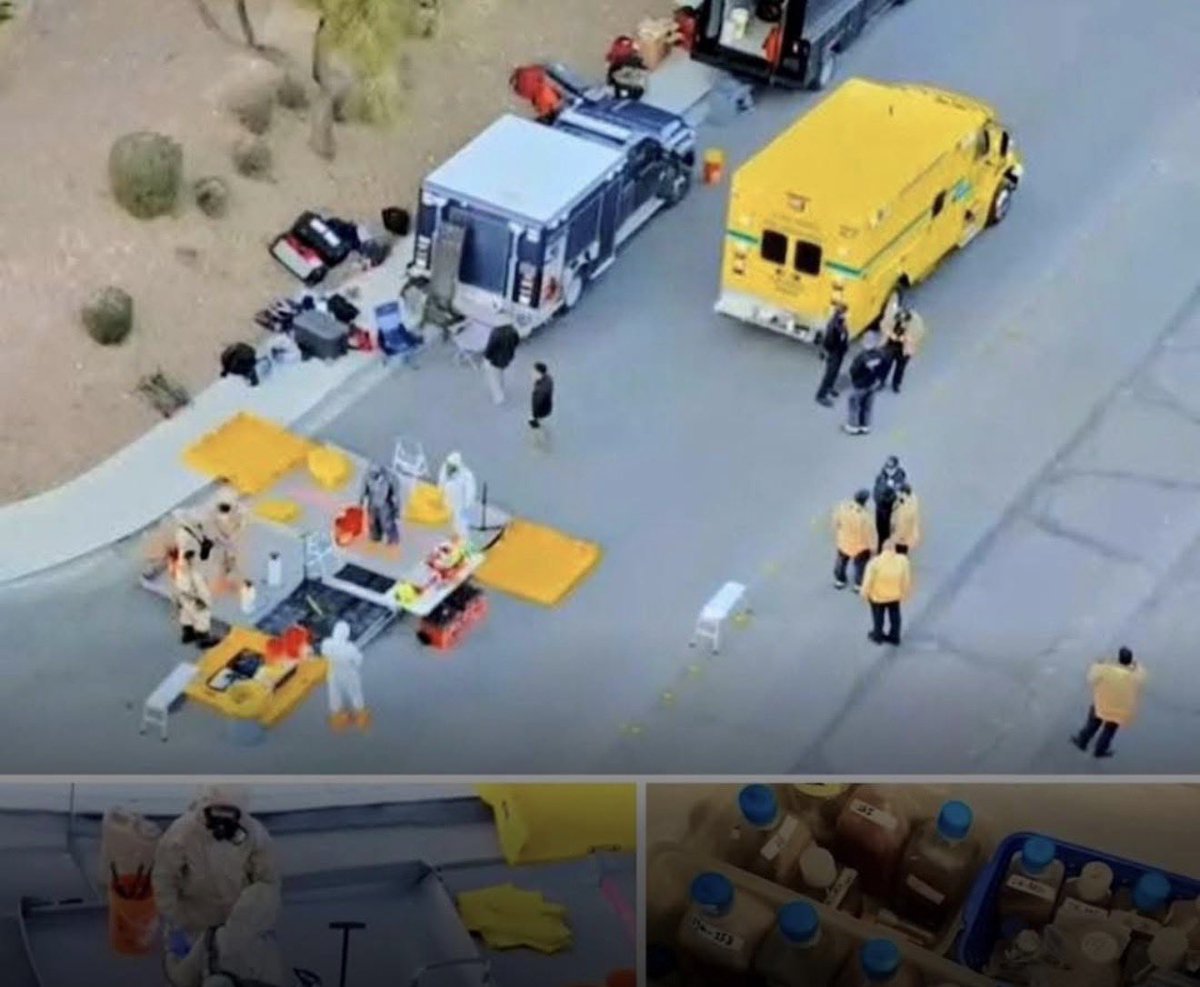 Jhonffonseca's tweet image. 🇺🇸🇨🇳 ¡ALERTA MÁXIMA EN ESTADOS UNIDOS!

¡OTRO LABORATORIO CLANDESTINO CHINO DESCUBIERTO EN LAS VEGAS!

El FBI y la policía de Las Vegas irrumpieron en una vivienda y hallaron un laboratorio biológico ilegal operado por ciudadanos chinos.

Dentro encontraron:
- Más de 1.000…