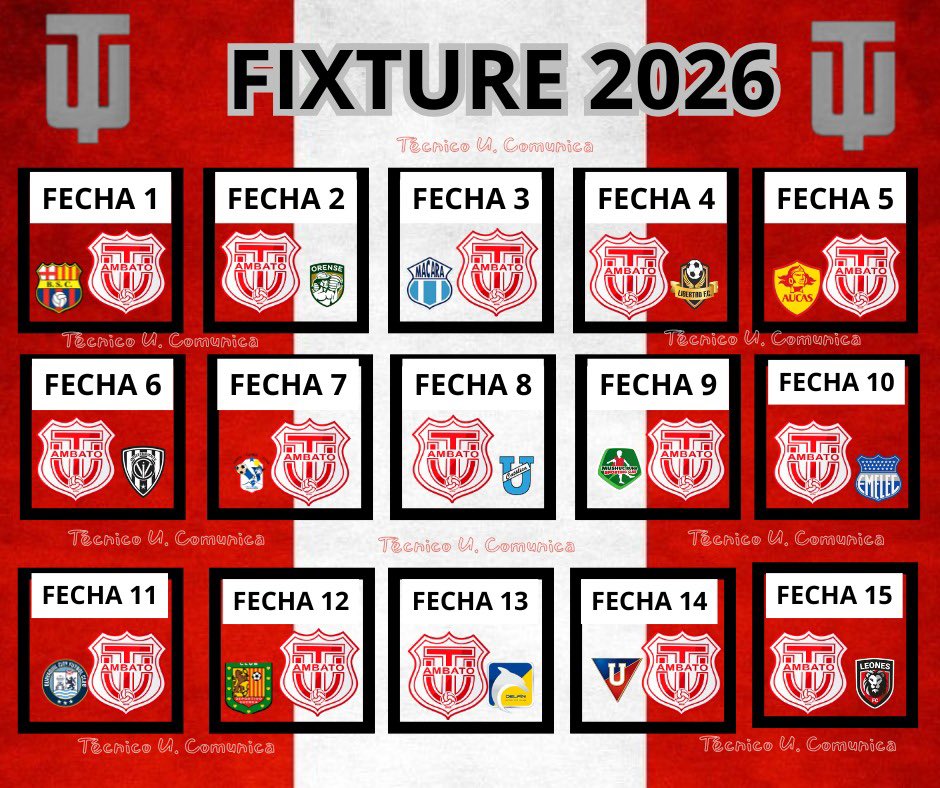 ¡NUESTRO CAMINO DEL 2026!🇦🇹

#VamosRodillo 🔴⚪️🔴