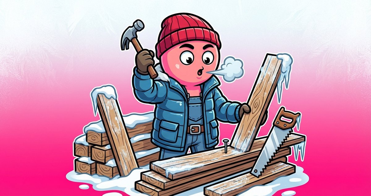 GetShedCoin's tweet image. When it's this cold, even the lumber shivers 🪵❄️ But real builders don't stop - we just add more layers and keep hammering! #ColdWeather #WinterBuilding #SHED

$SHED on #Solana
ca: Efrq2YCpuB6HdnTSbNQRnNoYXW2xLYhV8RB8KJ2RY5Cn