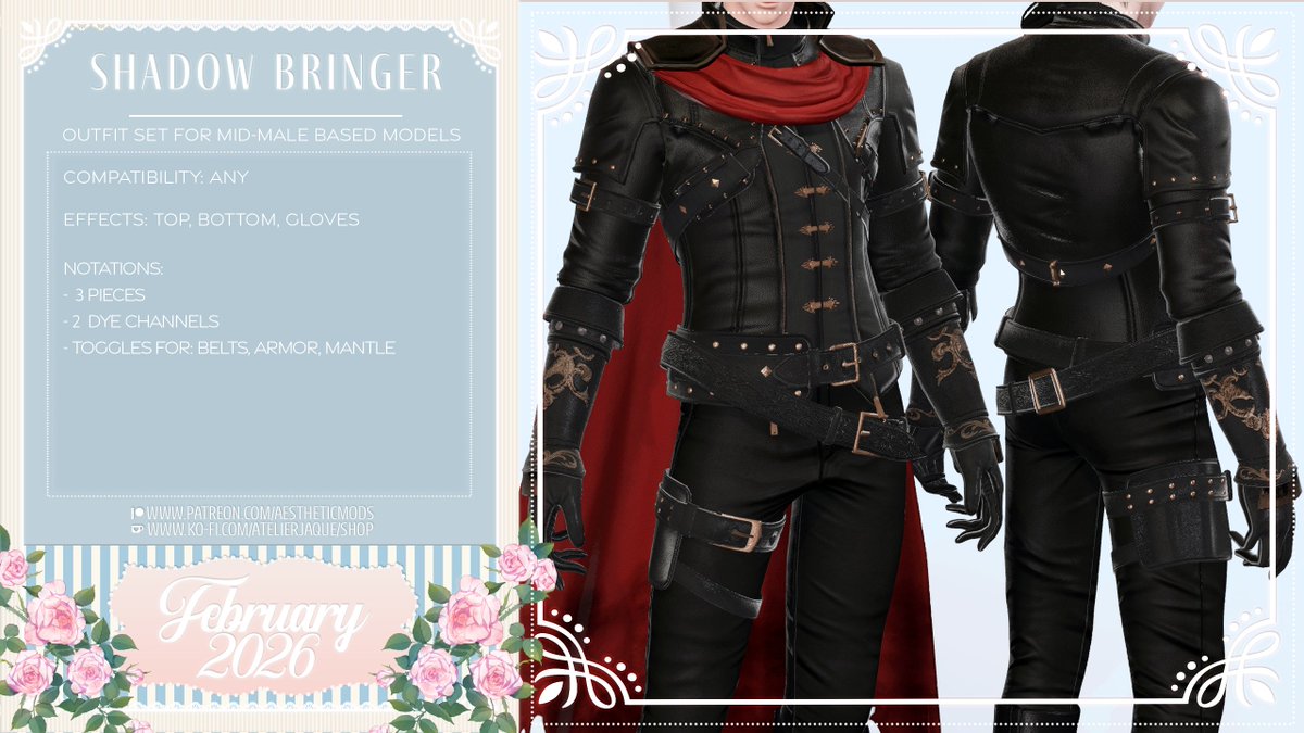 #aestheticmods #atelierjaque
February content previews