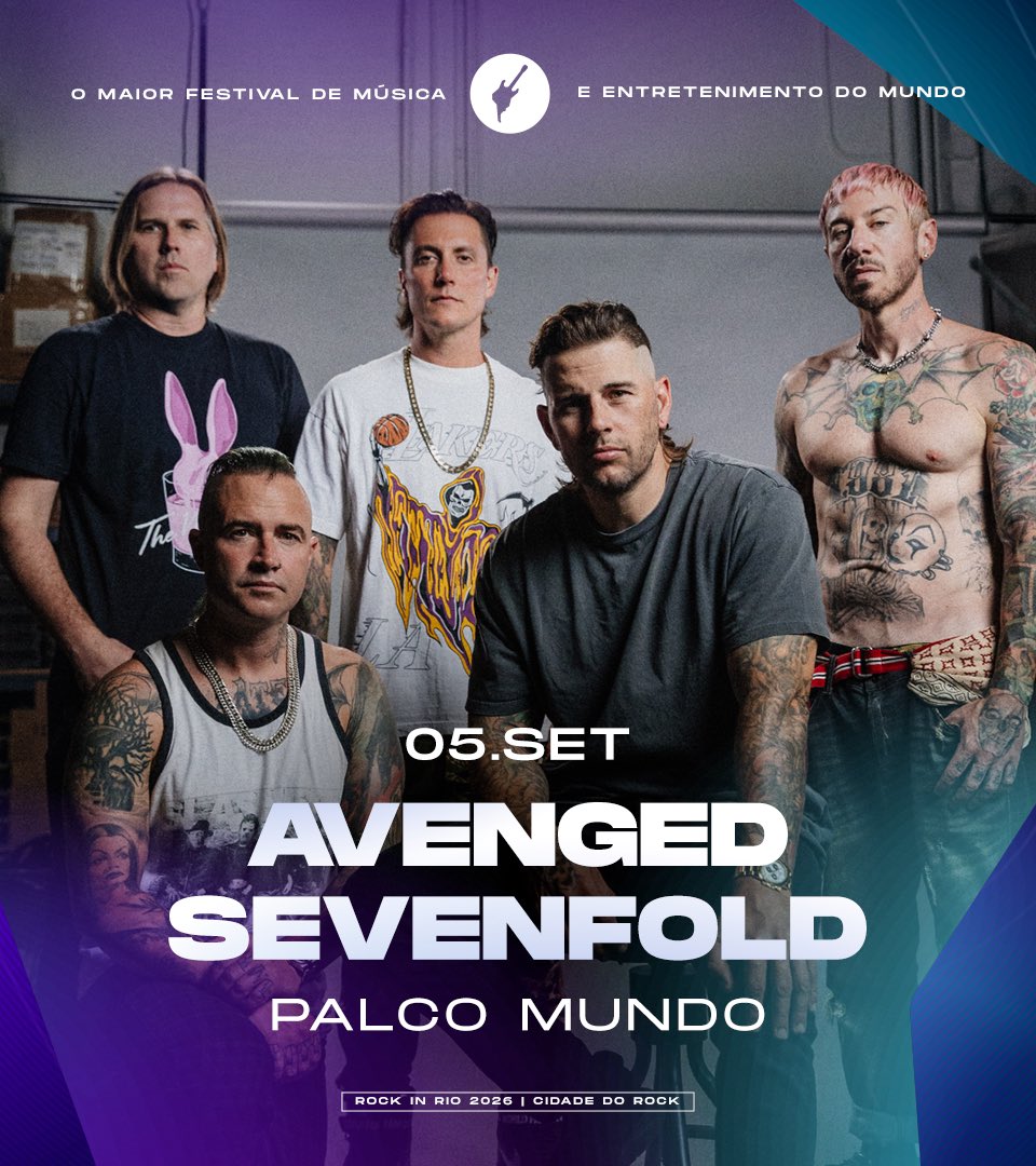 TheOfficialA7X's tweet image. Rio, nós te amamos. Nos vemos em setembro. 🇧🇷