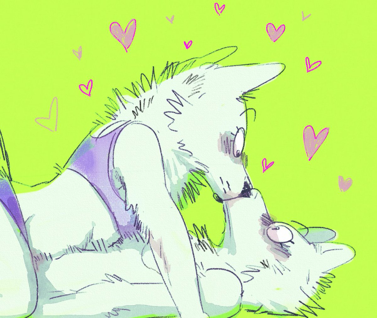 lesbian foxes againnn mwa mwa