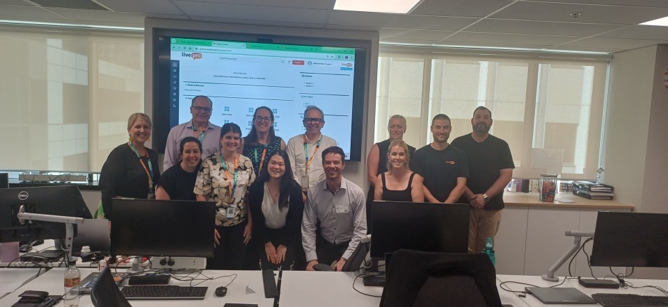 liveprosoftware's tweet photo. Brooke &amp; Ollie joined new customer WorkCover Queensland in Brisbane for implementation training. Sessions covered #knowledgemanagement #bestpractice, engagement tactics and deep system walkthroughs-ensuring teams feel supported, confident and set up for success from day one. https://t.co/BVJWkb3liK