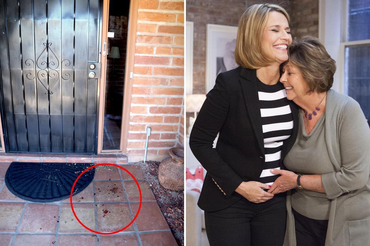 🚨 Savannah Guthrie's mom Nancy Guthrie is missing from her home near  Tucson Arizona. Blood spatters seen outside Savannah Guthrie's mom's  Arizona home is also shocking and a new development. She's 84